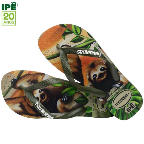 Chinelo Havaianas Ipê Bicho-Preguiça - Image 4