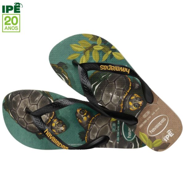 Chinelo Havaianas Ipê Bicho-Preguiça Jabuti - Image 4