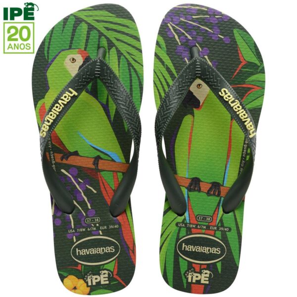 Chinelo Havaianas Ipê Papagaio