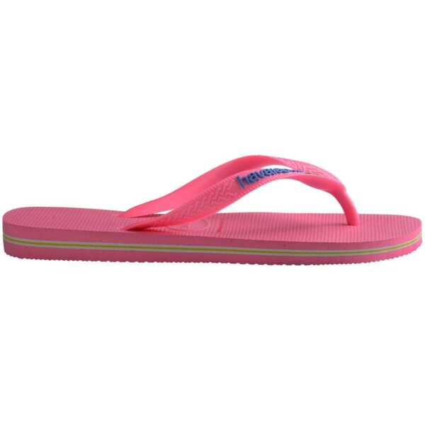 Chinelo Havaianas Brasil Logo Rosa Pink - Image 3