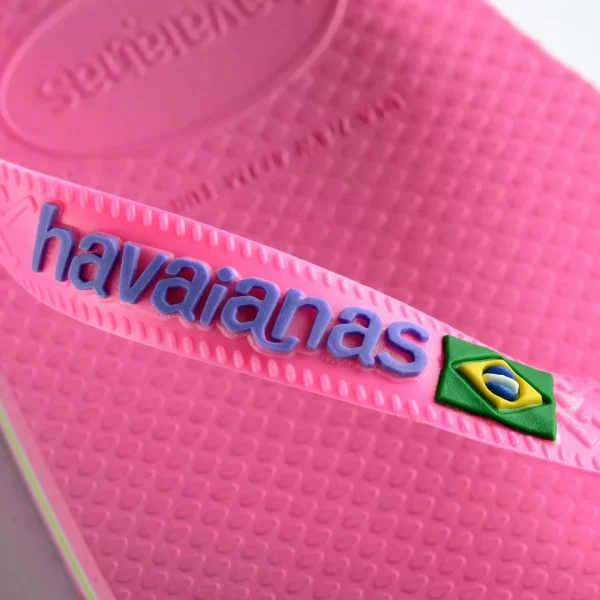 Chinelo Havaianas Brasil Logo Rosa Pink - Image 5