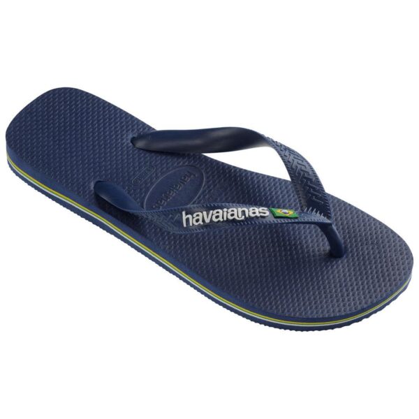 Chinelo Havaianas Brasil Logo Azul Escuro - Image 2