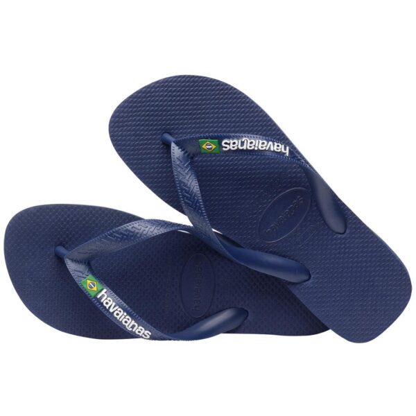 Chinelo Havaianas Brasil Logo Azul Escuro - Image 4