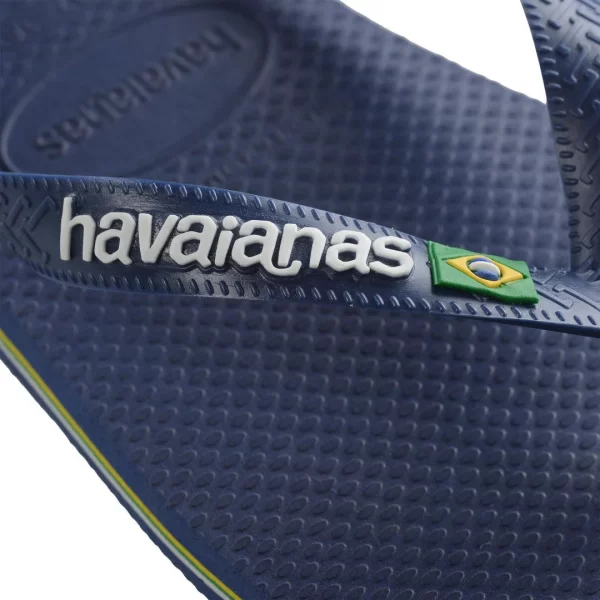 Chinelo Havaianas Brasil Logo Azul Escuro - Image 5