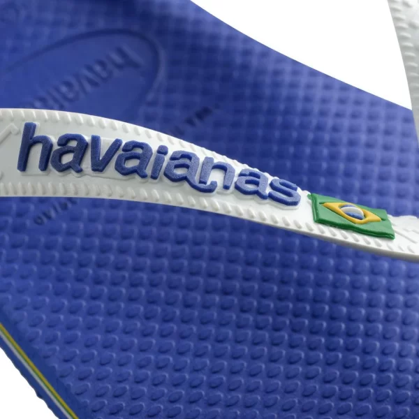 Chinelo Havaianas Brasil Logo Azul com Branco - Image 6