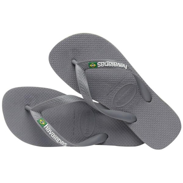 Chinelo Havaianas Brasil Logo Cinza - Image 4