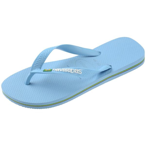 Chinelo Havaianas Brasil Logo Azul Claro - Image 6