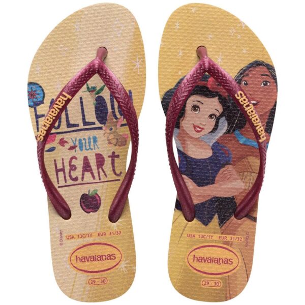 Chinelo Havaianas Infantil Slim Princess