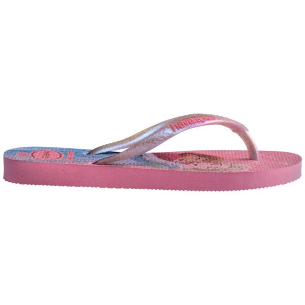 Chinelo Havaianas Infantil Slim Princess Frozen - Image 3