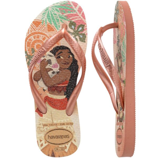 Chinelo Havaianas Kids Slim Princess Moana - Image 5