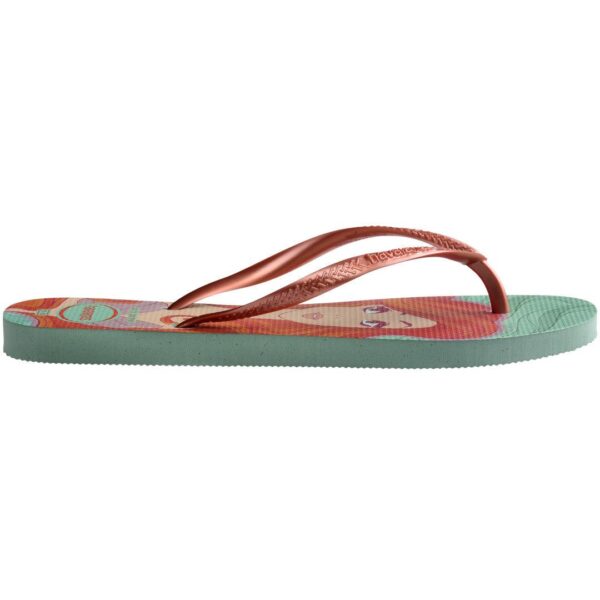 Chinelo Havaianas Slim Princesa Ariel Argila - Image 3