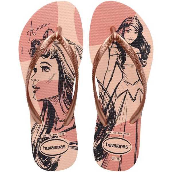 Chinelo Havaianas Slim Princesas