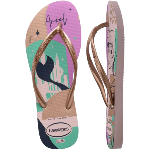 Chinelo Havaianas Slim Princesas Ariel - Image 5