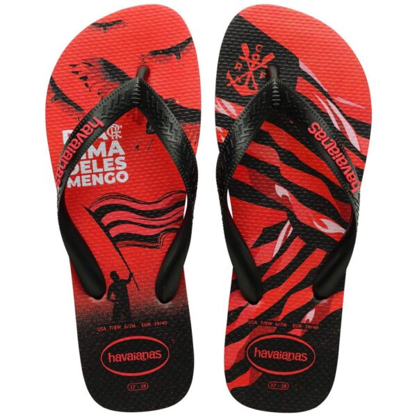 Chinelo Havaianas Top Times Flamengo