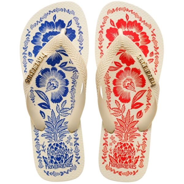 Chinelo Havaianas Farm Jardim Romance