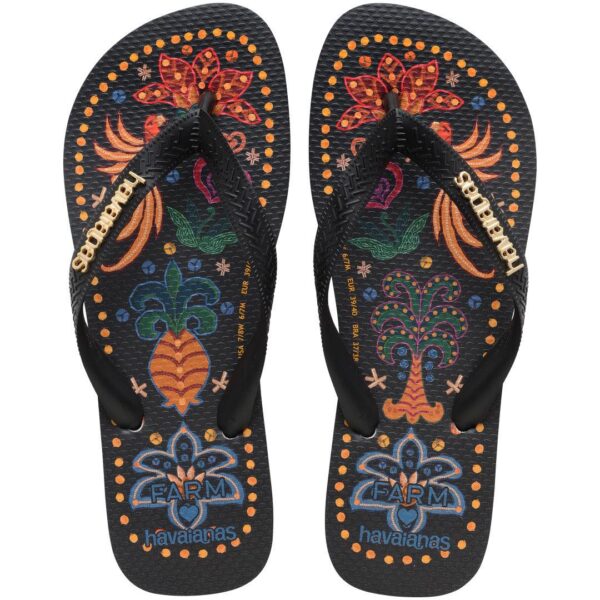 Chinelo Havaianas Farm Beleza Tropical