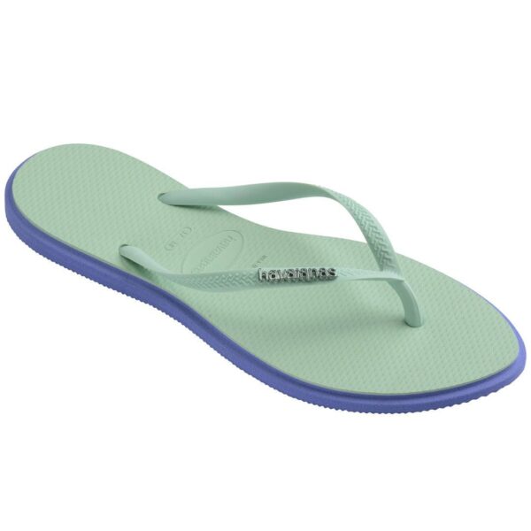 Chinelo Havaianas Slim Point Azul Provence - Image 2