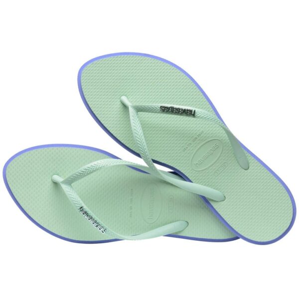 Chinelo Havaianas Slim Point Azul Provence - Image 4