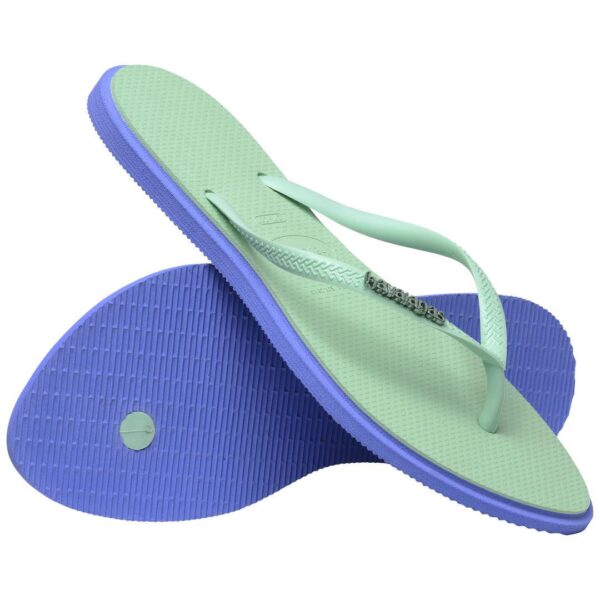 Chinelo Havaianas Slim Point Azul Provence - Image 5