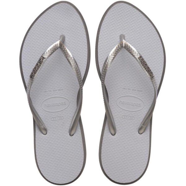 Chinelo Havaianas Slim Point Cinza Aço