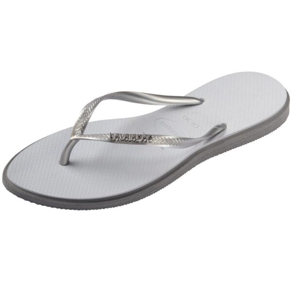 Chinelo Havaianas Slim Point Cinza Aço - Image 6