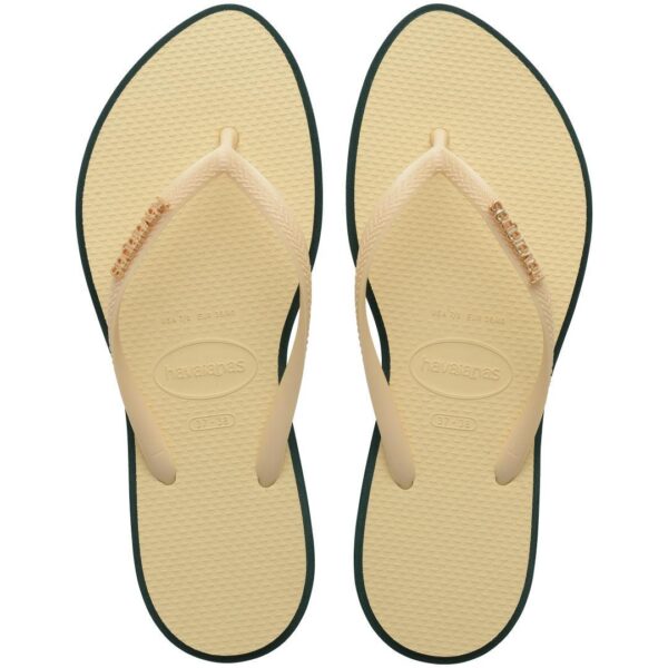 Chinelo Havaianas Slim Point Verde Pantanal