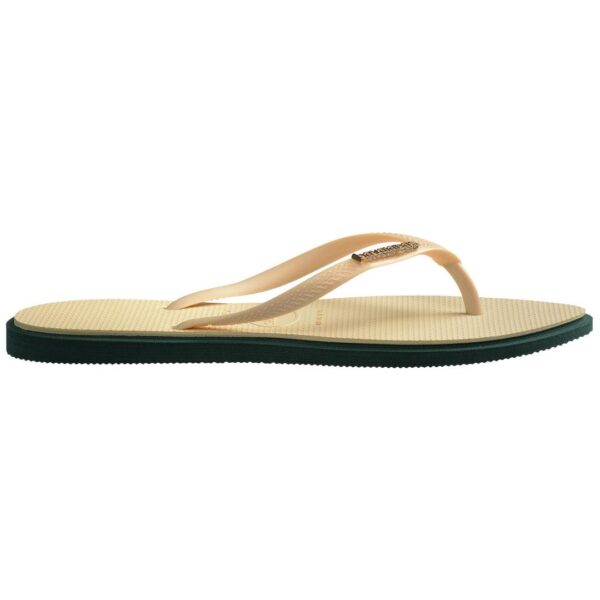 Chinelo Havaianas Slim Point Verde Pantanal - Image 3