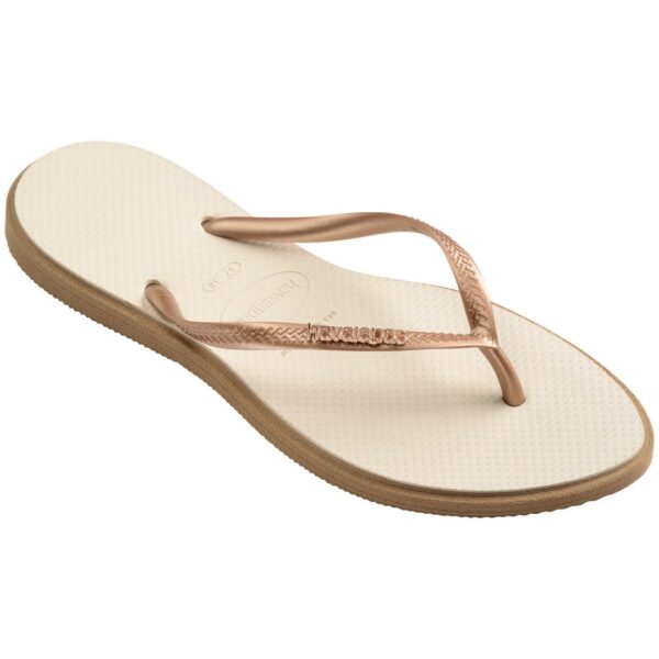 Chinelo Havaianas Slim Point Rose gold - Image 2