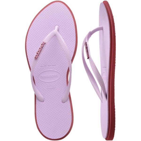 Chinelo Havaianas Slim Point Amaranto - Image 5