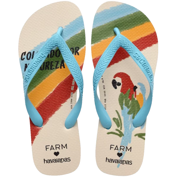 Chinelo Havaianas Farm Colorido Por Natureza