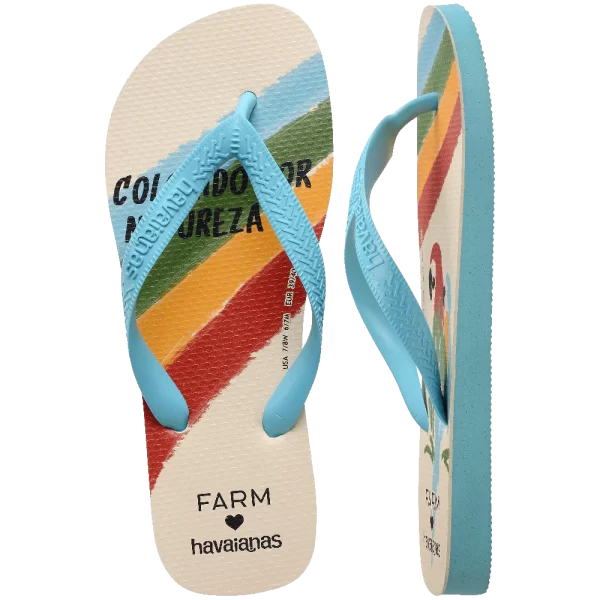 Chinelo Havaianas Farm Colorido Por Natureza - Image 5