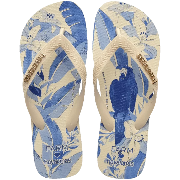 Chinelo Havaianas Farm Leveza Tropical