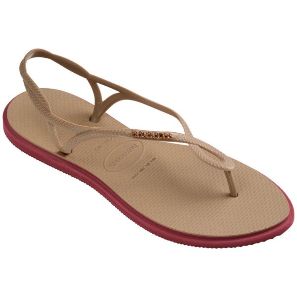 Chinelo Havaianas Luna Point Rose Gold - Image 2