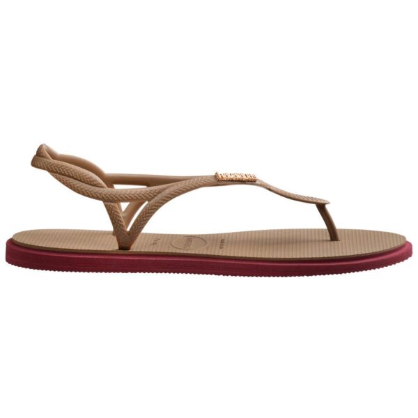 Chinelo Havaianas Luna Point Rose Gold - Image 3