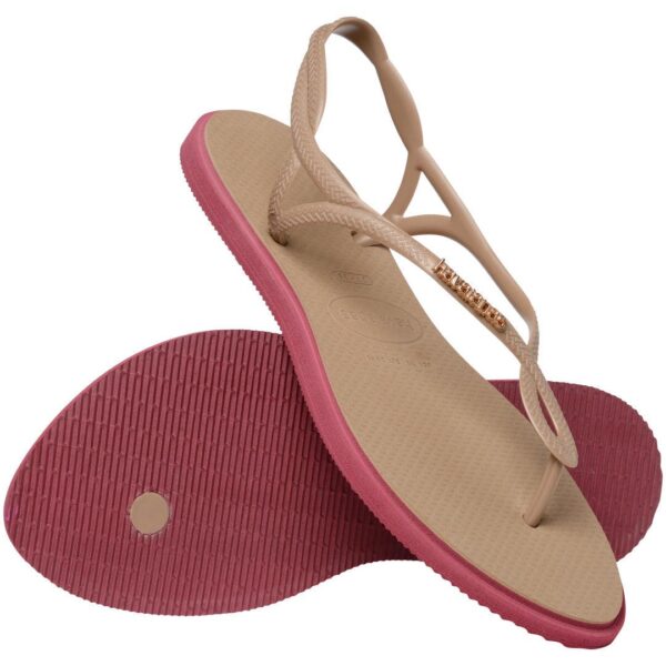 Chinelo Havaianas Luna Point Rose Gold - Image 4