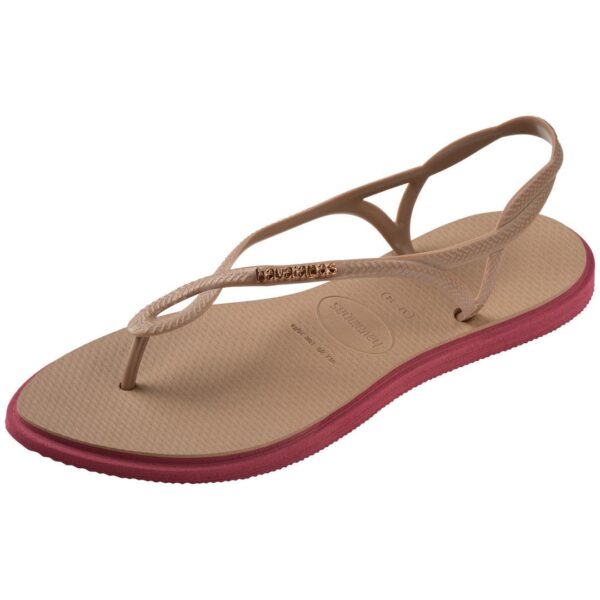 Chinelo Havaianas Luna Point Rose Gold - Image 6