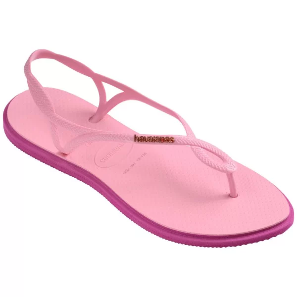 Chinelo Havaianas Luna Point Rosa Glow - Image 2