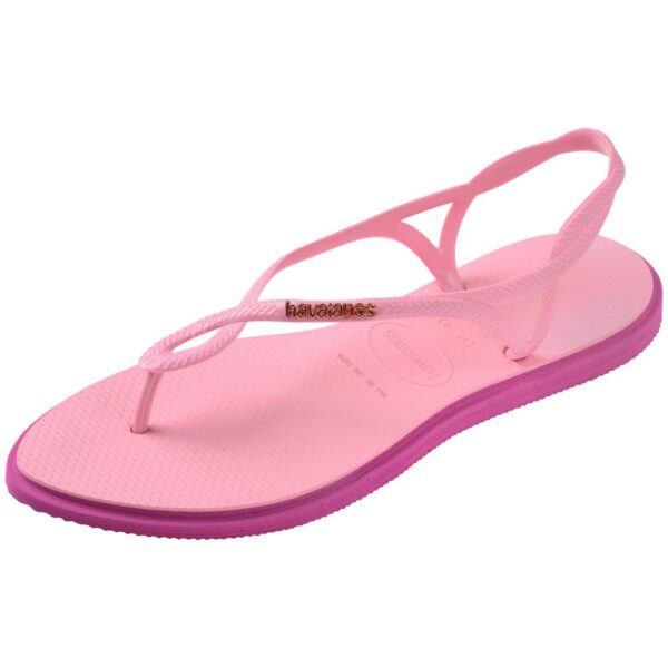 Chinelo Havaianas Luna Point Rosa Glow - Image 6