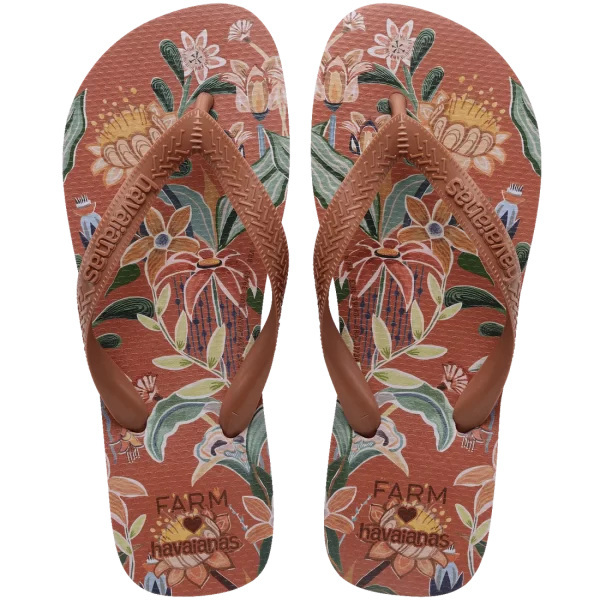 Chinelo Havaianas Farm Jade