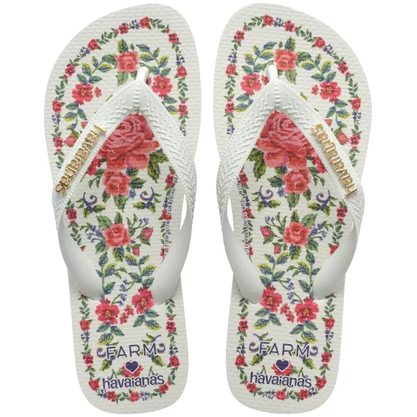 Chinelo Havaianas Farm Flor de Realeza